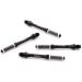 CUESOUL TERO AK7 Slim Dart Shafts Set of 3 - Black, Shaft Length 40mm - for Steel Tip and Soft Tip Darts - Buy Online on SooperMarket.com