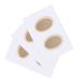 minkissy 3 Sheets Corn Pads for feet Shoe Corn Remover Sticker Sole pad Foot Corn Stickers Floor mat feet Toe Protector Footsteps Soft Corn pad Patch Callus Cushions Foot Stickers Cotton