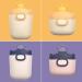 Fiacvrs Baby Milk Powder Formula Dispenser with Spoon - Large Capacity Detachable Container for Baby Feeding (Purple) - Buy Online on SooperMarket.com