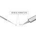 Stainless Steel Eyebrow & Eyelash Tweezers - Antistatic Curved/Straight Tongs for Extensions - Buy Online on SooperMarket.com