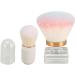 Kabuki Makeup Brush with Transparent Base Soft and Durable Bristles for Blush Powder Blending for Makeup Look - Buy Online on SooperMarket.com