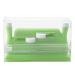 Desk Needle Threader, Automatic Double Needle Hand Threader Hand Threader Green Double Hole Needle Threader Insertion Tool for Sewing Machine DIY Hand Made Works Threader