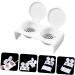 HAPINARY Nail Art Brush Cup Tools Dappen Dish for Nails Nail Soaking Bowl Monomer Holder Nail Bowl for Soaking Nail Monomer Dish Dapping Dish for Nails Wash Pen Various Acrylic - Buy Online on SooperMarket.com