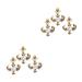 PACKOVE Tooth Gems Kit 6 Pcs Retro Vintage Decor Retro Decor Decorative Teeth Jewelry Grill Teeth Clothing Gem