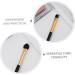 Baluue 40 Pcs Double Ended Eyeshadow Brush Precision Eye Shadow Brush Eye Makeup Tool Eye Brush Eye Makeup Brush Makeup Eyeshadow Brush Eye Makeup Kit Eyeshadow Makeup Brush 12.50X0.50X0.50CMx2pcs Goldenx2pcs - Buy Online on SooperMarket.com