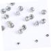 TEHAUX 200 Sets Leather Crafts Diamond-Studded Bag Luggage Making of Clothes Accessories Clothing Garment 0.8X0.8X1CM As Shown - Buy Online on SooperMarket.com