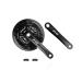Bibike 6/7/8 Speed Mountain Bike Crankset 170mm Square Diamond Hole Crank 24/34/42T Chainrings 6/7/8 speed crankset