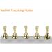 Nail 14 9 2 Display Stand for False Nails Nail Art Practice Gold Magnetic Nail Shelf - Buy Online on SooperMarket.com