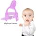 BORDSTRACT Adjustable Silicone Thumb Sucking Stop - Purple | Infant Kids Finger Protector to Prevent Thumbsucking - Buy Online on SooperMarket.com