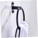 OSALADI 2pcs Ring Punch Hanging Holder Home Rack Aluminum Round Bathroom Space for Black Towel - Buy Online on SooperMarket.com