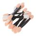 50pcs disposable eyeliner make-up brush applianator cosmetic eye sticks disposable eyeshadow applicator eyeshadow brush sponge eyeshadow brush eyelid shadow brush rubber sponge eyeshadow make-up tool