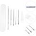 Healeved 4 Sets Stainless Steel Ear Pick Tool Kit for Earwax Removal and Cleaning - Buy Online on SooperMarket.com