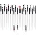 Baluue 60 Pcs Eye Makeup Kit Para Pesta as Spoolie Brush for Eyelashes Makeup Brush Eye Shadow Brush - Buy Online on SooperMarket.com