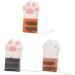 Body Exfoliating Sponge Elastic Bath Sponge Cute Bathing Clean Scrub Brush with 4 Cat Paws - Buy Online on SooperMarket.com