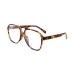 Feizedy retro 70s 80s blue light filter glasses Women without strength computer glasses men blue light blocking glasses pc gaming glasses b2888 turtle frame 60 millimeter
