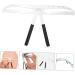 WOFASHPURET Eyebrow Ruler for Girl Stainless Eyebrow Position Ruler Tool Measuring Ruler Eyebrow Marks Portable - Buy Online on SooperMarket.com
