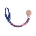 Tian-K Handmade Beech Wood Pacifier Chain Clip - Eco-Friendly Cotton Woven Baby Dummy Leash - Buy Online on SooperMarket.com