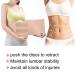 Waist Trimmer Belt | Postpartum Lumbar Support | Elastic Breathable Back Belt for Sports & Running (XL) - Buy Online on SooperMarket.com