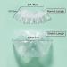 200 Pcs JZTang Disposable Clear Ear Covers | Ear Protectors for Hair Salon, Hair Dryer, Bathing - Buy Online on SooperMarket.com