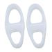 Puzzlegame toe spacers |Silicone hammer toe smooths |Reusable orthetic toe spreader portable toe smooths for correct toes hammer toe relief prevention of white L