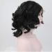 SHIYID Black Lace Front Wigs - Short Wavy Heat Resistant Synthetic Hair for Women | International Shipping - Buy Online on SooperMarket.com