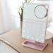 Hansong Vanity Makeup Mirror with Lights Bluetooth 20 LEDs Touch Screen Speaker Rose Gold - Buy Online on SooperMarket.com
