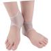 Healeved 3 Pairs Foot Care Protector Breathable Socks Heel Cups for Heel Pains Gelt Silicone Gel Cracked Heel Sleeves Silicone Heel Protectors Shoe Inserts Moisturizing Socks Soft White - Buy Online on SooperMarket.com