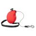 Ferplast dog leash flippy one roller leash small dogs up to 8 kg.Pull -out cord max. 3 m. Single button for locking and unlocking red max 8 kg - 3 m rope red red