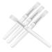 NOLITOY 4pcs Lip Brush Makeup Brush Sponge Lip Balm Face Tools Facial Tools Dual Sided Eyeshadow Brush Makeup Use Lipstick Brush Lipstick Brush Applicator Makeup Lipstick Applicator Travel 11x0.8cm Transparent color