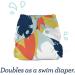 Esembly Cloth Nappy Cover Size 2 Sea Salt - Waterproof & Breathable Swim Nappy - Reusable Leak-Proof Layer - Fits 18-35lbs - Popper Closure - Buy Online on SooperMarket.com