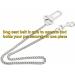 JLEivvi Dog Seat Belt for Car Stainless Steel Dog Car Seat Belt Vehicle Travel Dog Harness Dog Chain Pet Vehicle Safety Restraint Cable for Puppy Small Medium Large Dogs(60cm) - Buy Online on SooperMarket.com