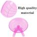 YuanYouTong Silent Hamster Wheel 7 Inch Exercise Wheel for Syrian Hamsters Hamster Flying Saucer Quiet Spinner Running Wheel for Gerbil Chinchilla Guinea Pig Mice Hedgehog Small Animals (Pink) - Buy Online on SooperMarket.com