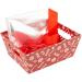Christmas Pre-filled Hamper Baskets Set with Handles (Red Candy Cane Single) Single Red Candy Cane - Buy Online on SooperMarket.com