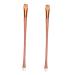 Gogogmee 2pcs Eyeliner Brush Makeup Brush Brow Styler Brush Eyeshadow Brush Eye Brush Tool Brush Very Fine