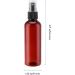 ZEONHEI 40 Pieces 100ml Brown Spray Bottle 3.4oz Plastic Portable Empty Fine Mist Sprayer Container Set with Funnels and Labels Refillable Spray Bottle Bulk for Travel Storage - Buy Online on SooperMarket.com