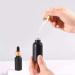 ZEOABSY 6 PiecesÂ 10mlÂ Empty Frosted Black/Gold Glass Dropper Bottles with Glass Pipette for Essence Essential Oil Elite Fluid Travel Cosmetics Storage Containers - Buy Online on SooperMarket.com