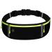 Passelts for cell phone waterproof and adjustable running bag hip pocket for jogging fitness cycling travel and outdoor activities (black)