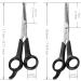 Professional Stainless Steel Pet Grooming Scissors Set for Dogs and Cats - Eye & Thinning Shears Kit for Home Grooming - Includes 1.6371 Eye Scissors + 6373 Thinning Scissors - Buy Online on SooperMarket.com