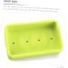 Green Healeved Box Soap Dish with Scalp Massagers, Loofah, and Silicone Shower Accessories - Buy Online on SooperMarket.com