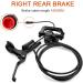 Bibike Tektro eBike Hydraulic Disc Brake with Induction Control System & 2 Rotors - 180mm Front, 180mm Rear - Buy Online on SooperMarket.com