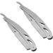 Buy Cabilock Vintage Razor Blade Holder - 4 Piece Stainless Steel Set | Perfect Father's Day Gift for Men - Buy Online on SooperMarket.com