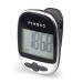 PINGKO Track Steps Multi-Function Portable Sport Pedometers Step/Distance/Calories Counter Fitness Tracker - Black
