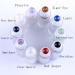 10 Natural Gemstone Roller Balls for Essential Oils - Polished Healing Crystals Compatible with 5ml & 10ml Bottles - Buy Online on SooperMarket.com