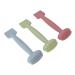 gernie 3Pcs Silicone Facial Brush 3Pcs Silicone Facial Brush Double Head Spatula Scoop Facial Cleansing Brush Cleaning for Beauty Salon Apply Mud Mask