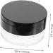 ibasenice 1 Set Loose Powder Box Powder Box Body Powder Case Offic Lotion Travel Plastic Nail Stickers Make up - Buy Online on SooperMarket.com