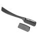 Buy Vintage Black Zinc Alloy Straight Edge Barber Razor - Premium Beard Blade Holder & Manual Knife Stand for Professional Shaving - Buy Online on SooperMarket.com