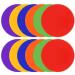 UQXY Spot Markers 10 Inch Non Slip Rubber Agility Markers Flat Field Cones Floor Dots for Soccer Basketball Sports Speed Agility Training and Drills (12PCS)