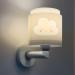 Dalber Children's Wall Lamp - Baby Dreams Cloud Grey E27 | Stylish Lighting for Kids' Rooms - Buy Online on SooperMarket.com