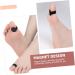 FOMIYES Magnetic Toe Covers - Set of 2 | Flex Tools for Body Sculpting | Drainage & Therapeutic Ring | Black Leather Magnet Toe Separators - Buy Online on SooperMarket.com