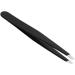 Stainless Steel Black Matte Slant Tip Eyebrow Tweezers by AURAY - Buy Online on SooperMarket.com